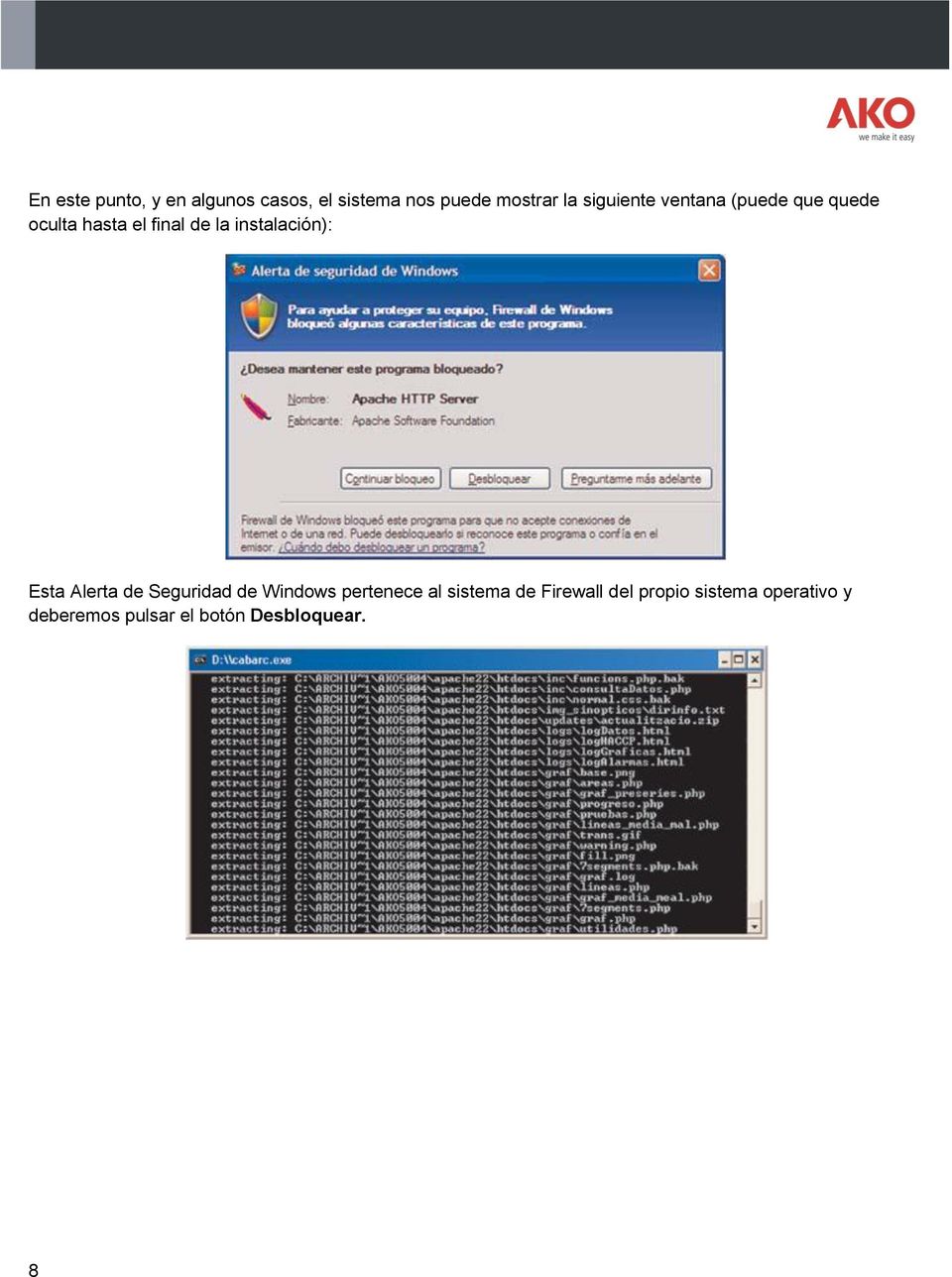 instalación): Esta Alerta de Seguridad de Windows pertenece al sistema