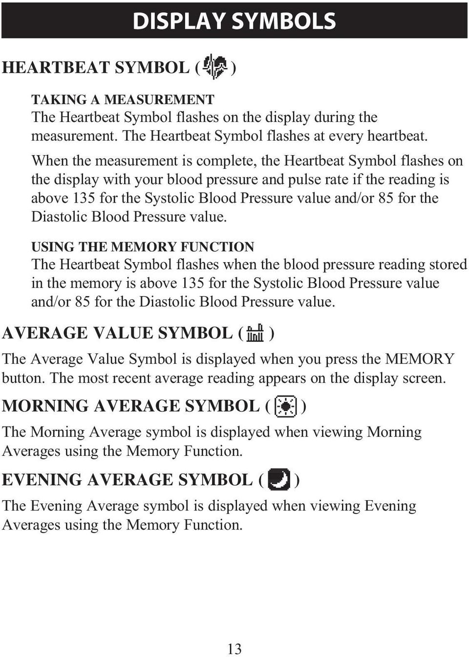 the Diastolic Blood Pressure value.