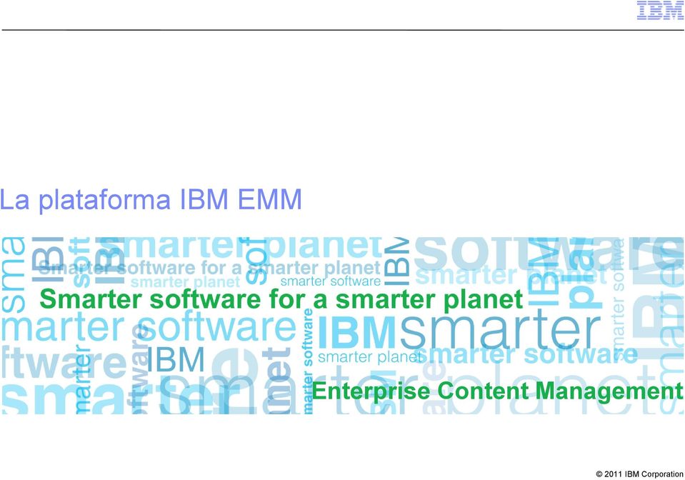 IBM EMM