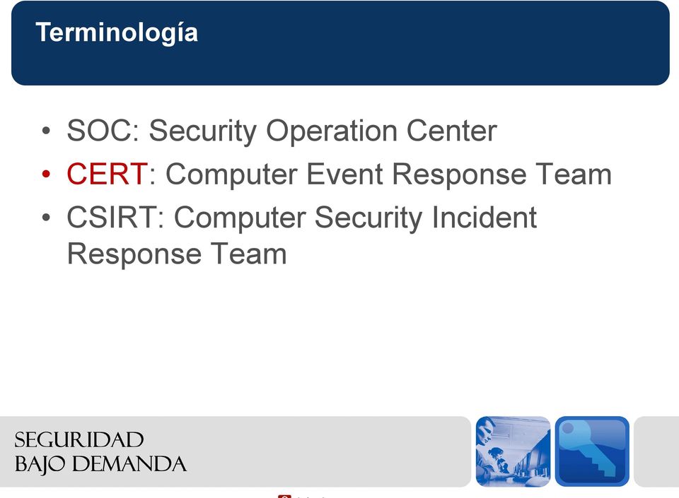 Event Response Team CSIRT: