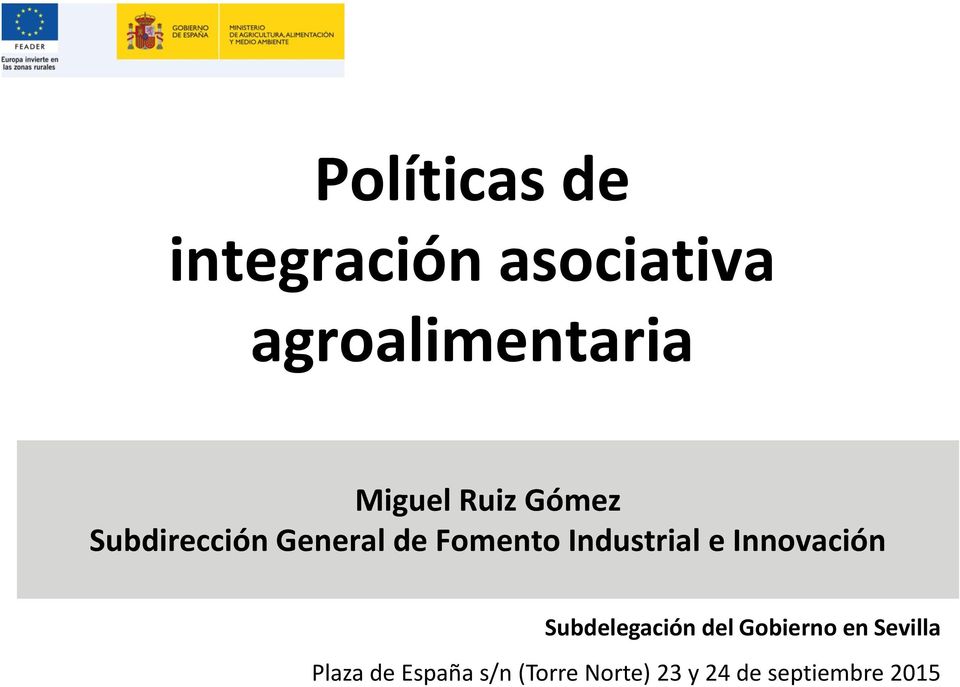Industrial e Innovación Subdelegación del Gobierno en