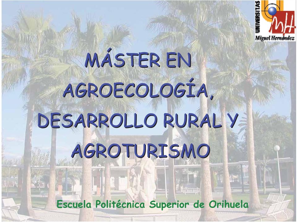 AGROTURISMO Escuela