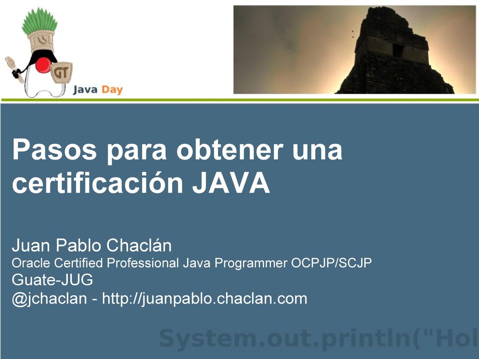 Professional Java Programmer OCPJP/SCJP