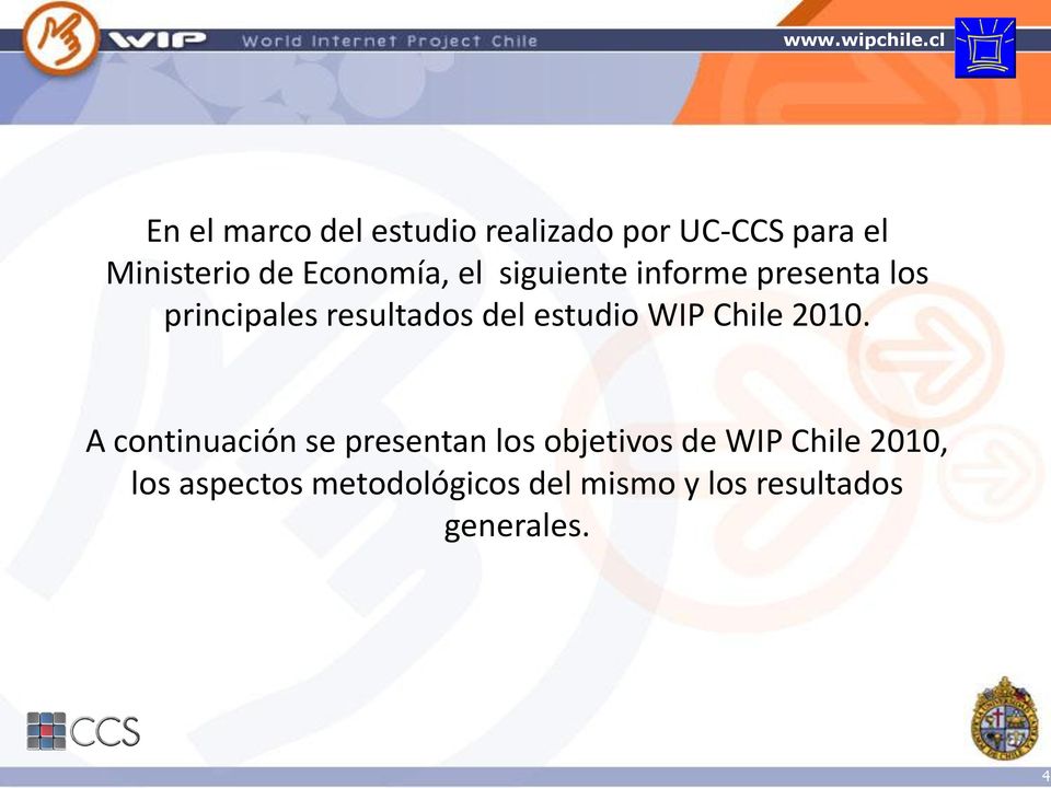 estudio WIP Chile 2010.