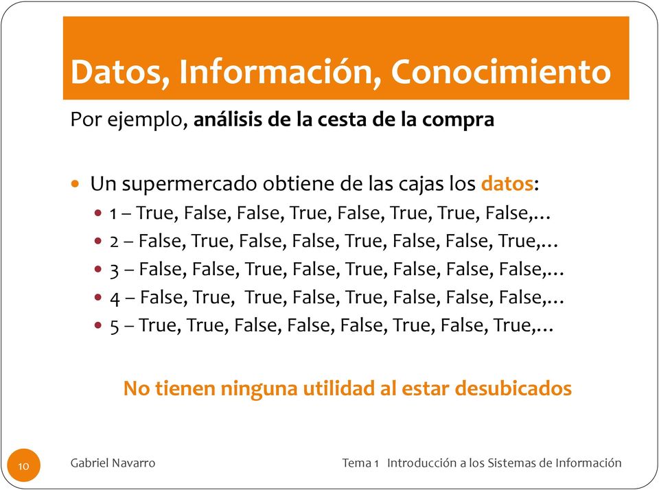False, True, 3 False, False, True, False, True, False, False, False, 4 False, True, True, False, True, False,
