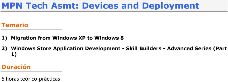 Store Application Development - Skill Builders -