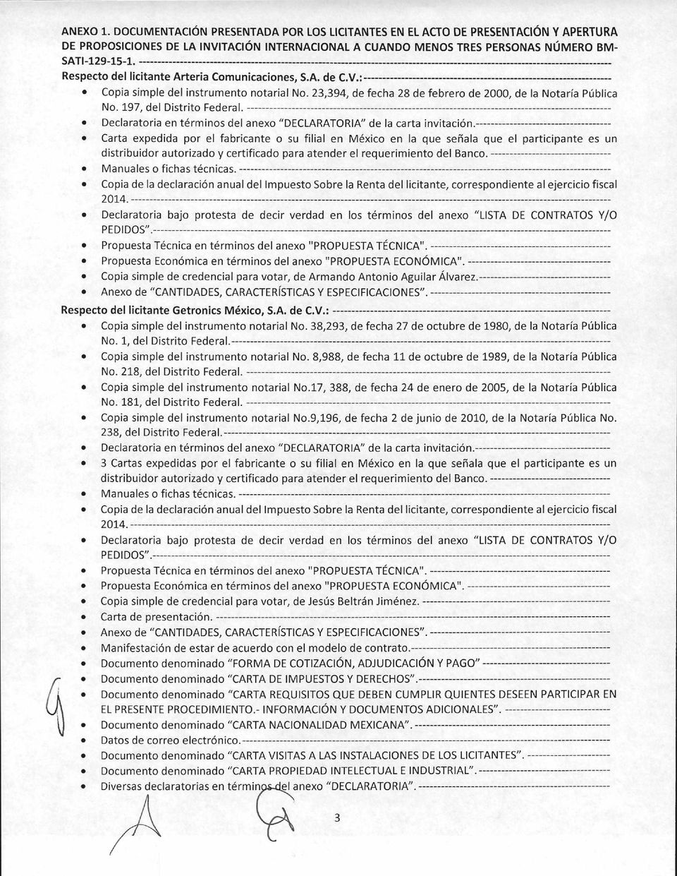 Carta expedida por el fabricante o su filial en México en la que señala que el participante es un Copia simple de credencial para votar, de Armando Antonio Aguilar Álvarez.