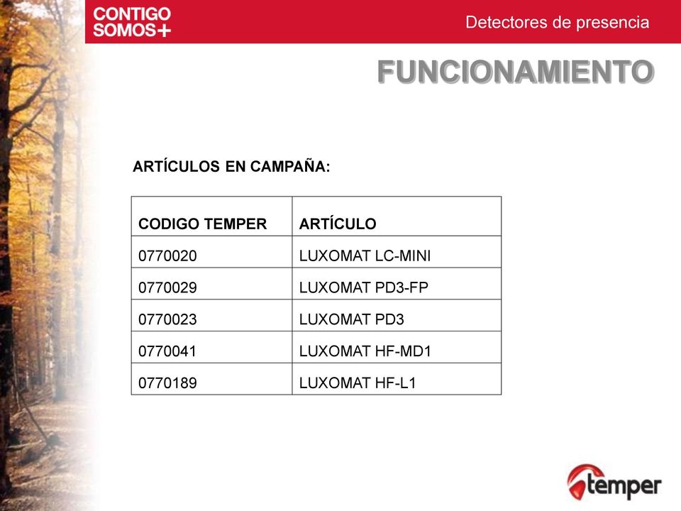 0770029 LUXOMAT PD3-FP 0770023 LUXOMAT