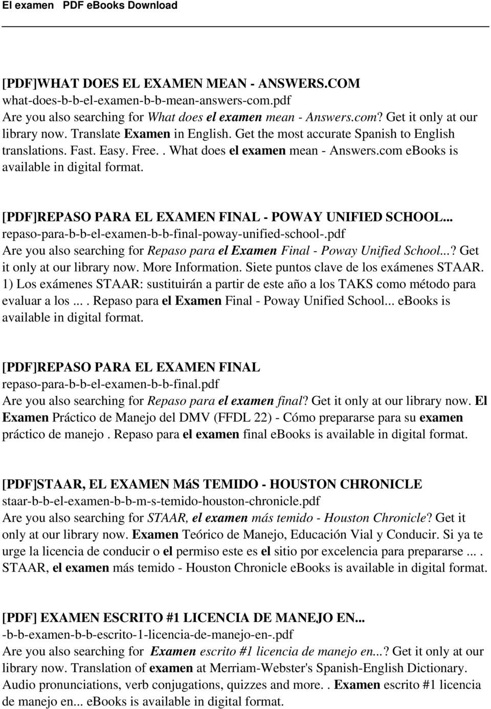 com ebooks is available in digital [PDF]REPASO PARA EL EXAMEN FINAL - POWAY UNIFIED SCHOOL... repaso-para-b-b-el-examen-b-b-final-poway-unified-school-.