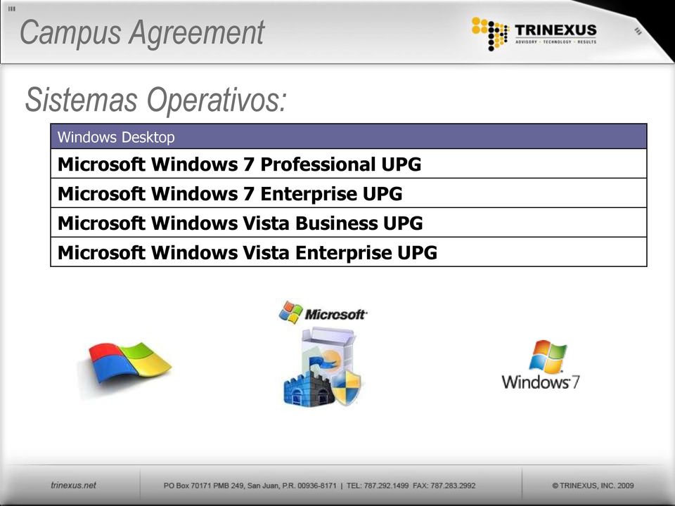 Microsoft Windows 7 Enterprise UPG Microsoft
