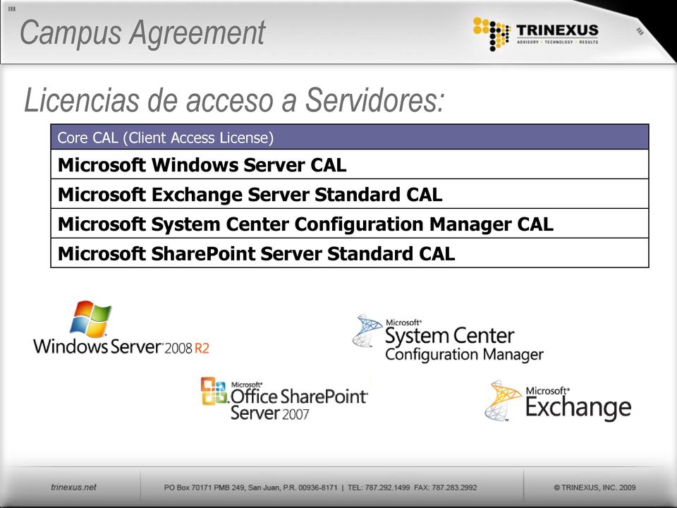 Microsoft Exchange Server Standard CAL Microsoft System