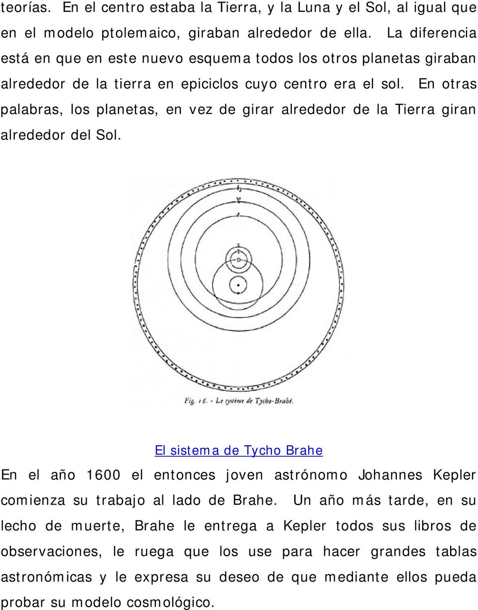 El sistema de Tycho Brahe - PDF Descargar libre