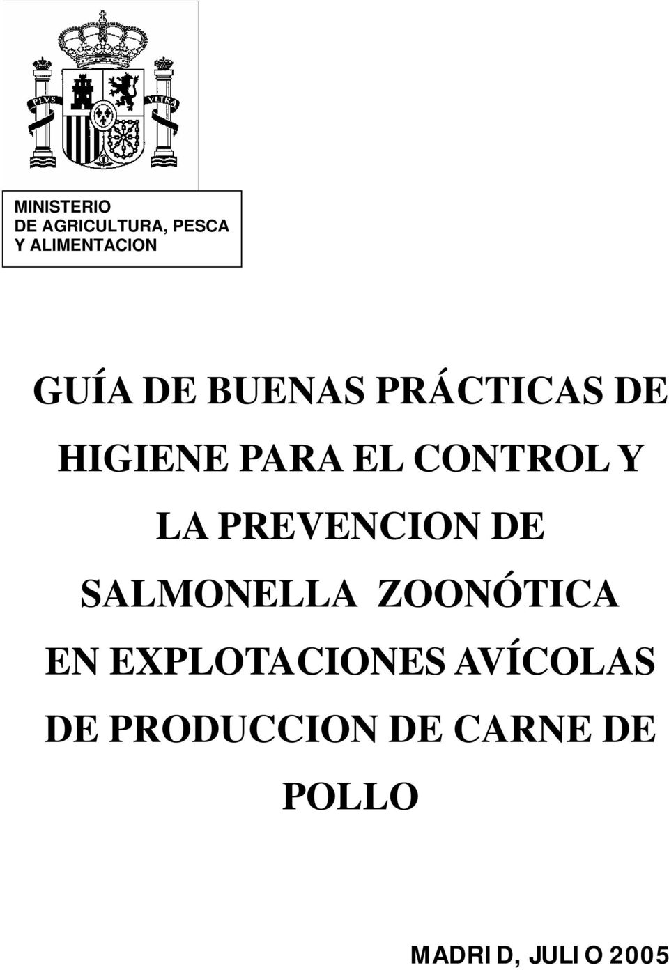 PREVENCION DE SALMONELLA ZOONÓTICA EN EXPLOTACIONES