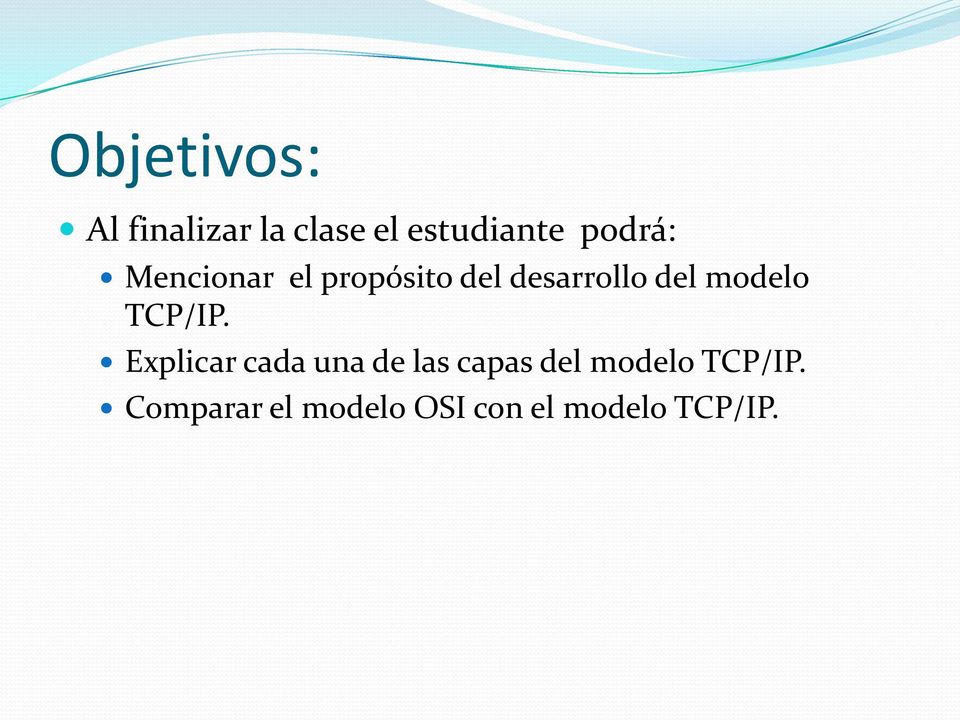 modelo TCP/IP.