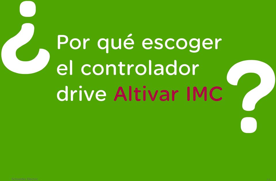 drive Altivar IMC