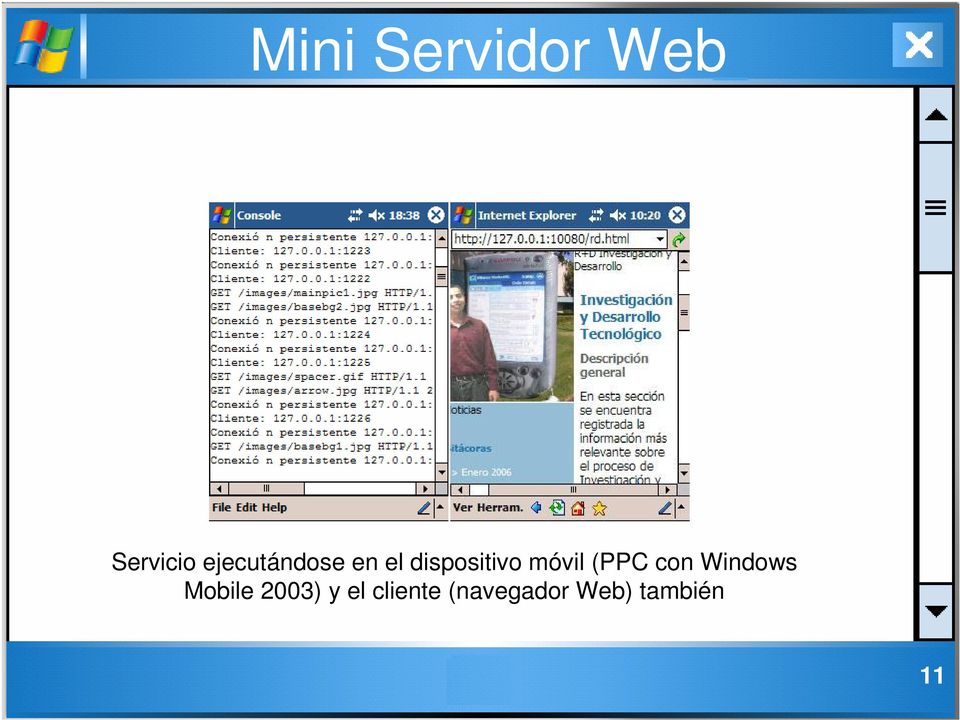móvil (PPC con Windows Mobile