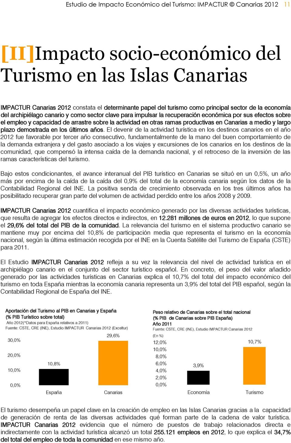 otras ramas productivas en Canarias a medio y largo plazo demostrada en los últimos años.