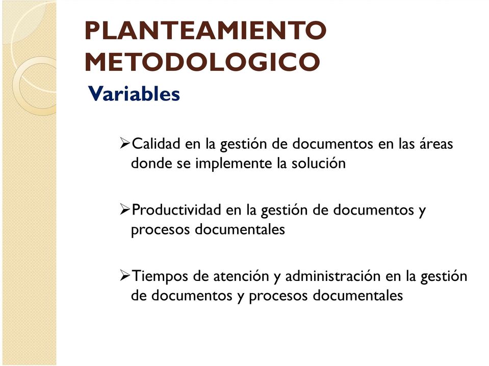 Productividad en la gestión de documentos y procesos documentales