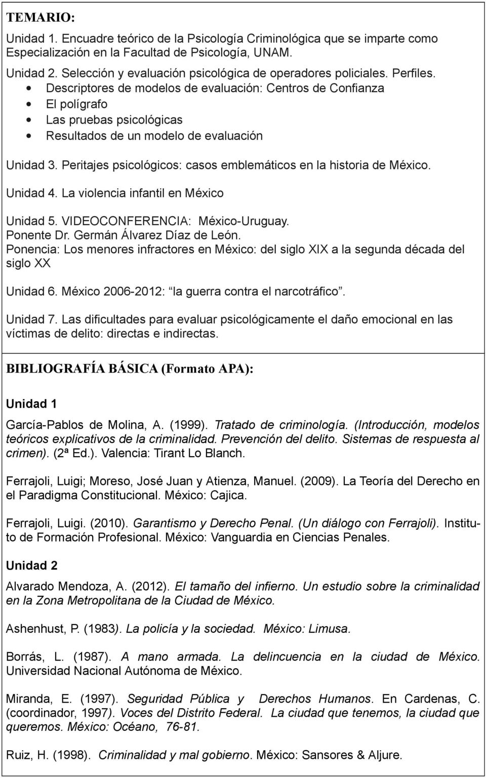 Psicología Criminológica, Reacción social e Intervención Psicológica,  Psicología Policial, Violencia en México. - PDF Free Download