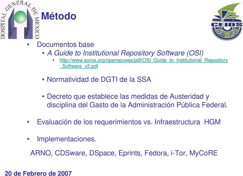 pdf Normatividad de DGTI de la SSA Decreto que establece las medidas de Austeridad y disciplina del Gasto de