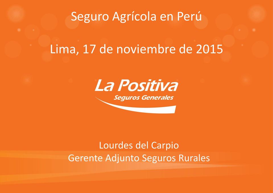 2015 Lourdes del Carpio