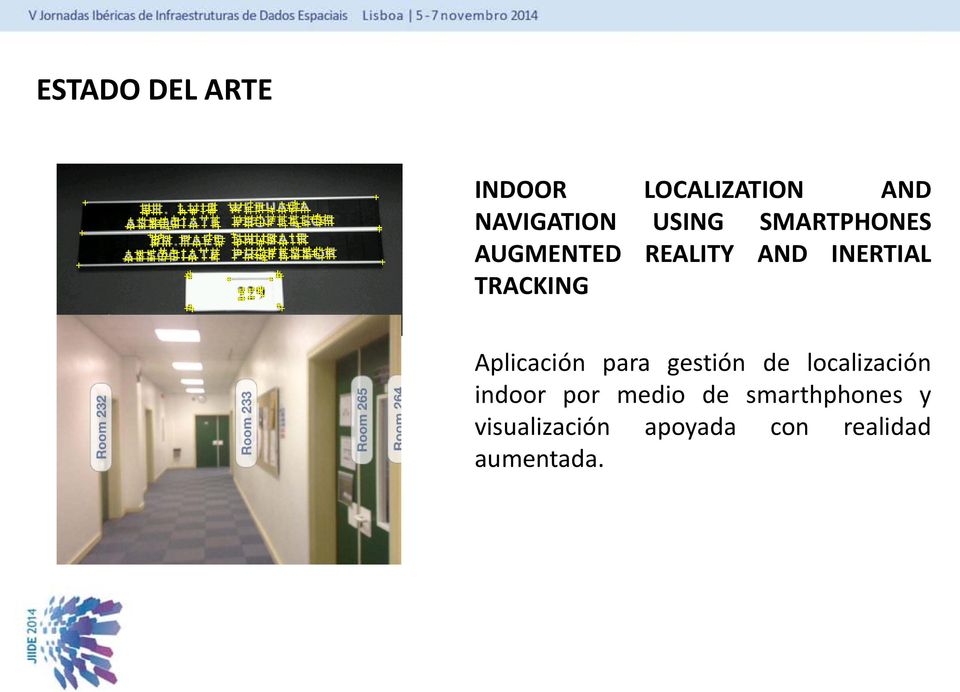 Aplicación para gestión de localización indoor por medio