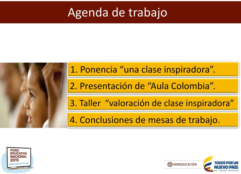 Presentación de Aula Colombia. 3.