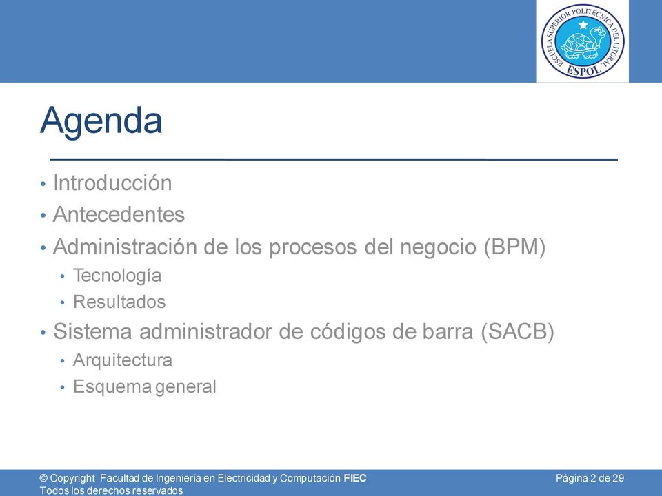 Administración de los procesos del negocio (BPM) Tecnología
