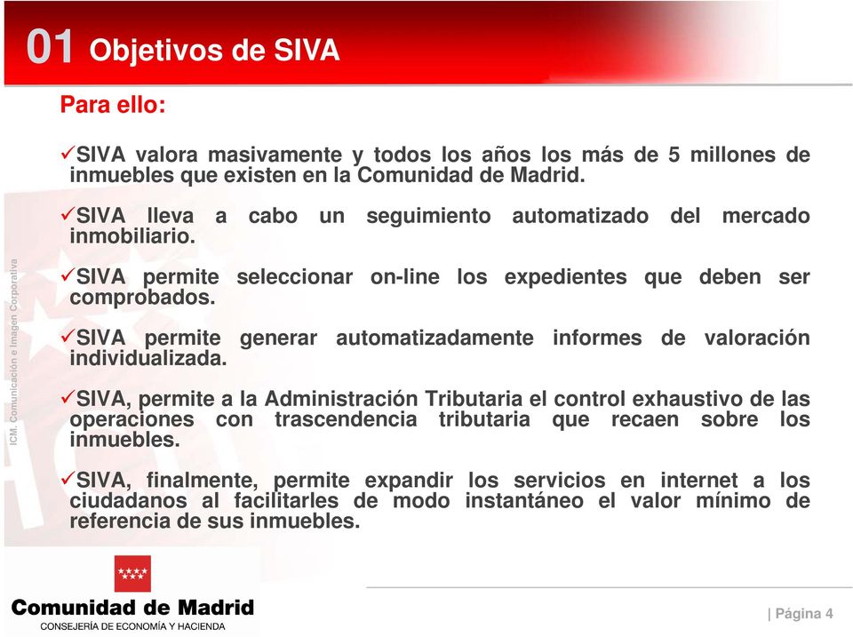 SIVA permite generar automatizadamente informes de valoración individualizada.
