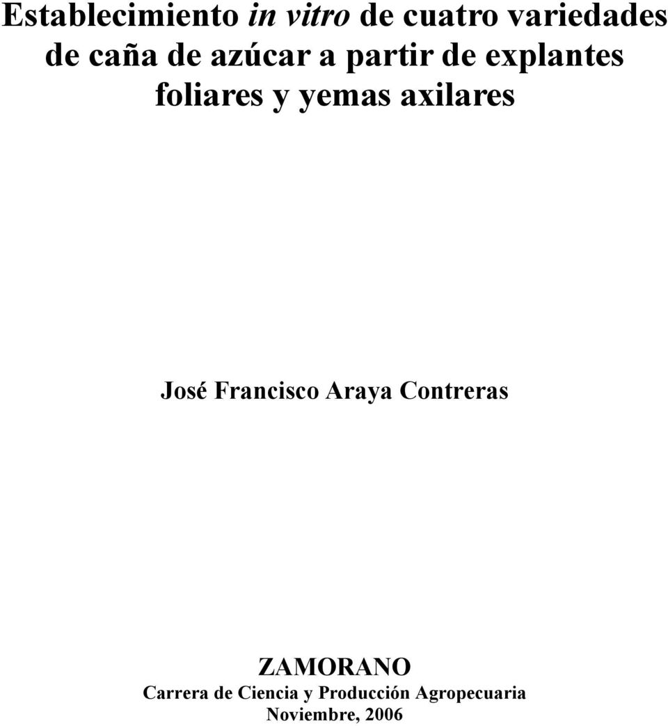 yemas axilares José Francisco Araya Contreras