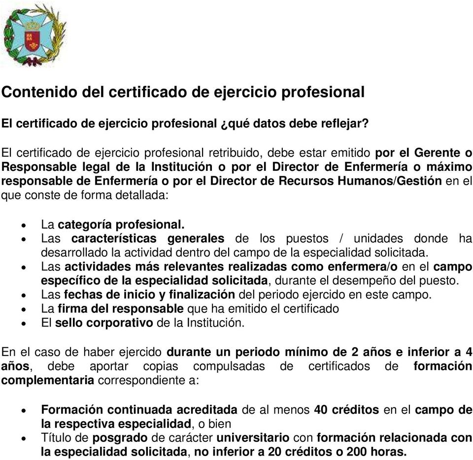 Director de Recursos Humanos/Gestión en el que conste de forma detallada: La categoría profesional.