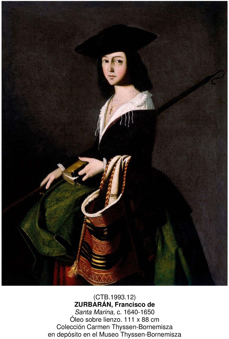 1640-1650 Óleo sobre lienzo.