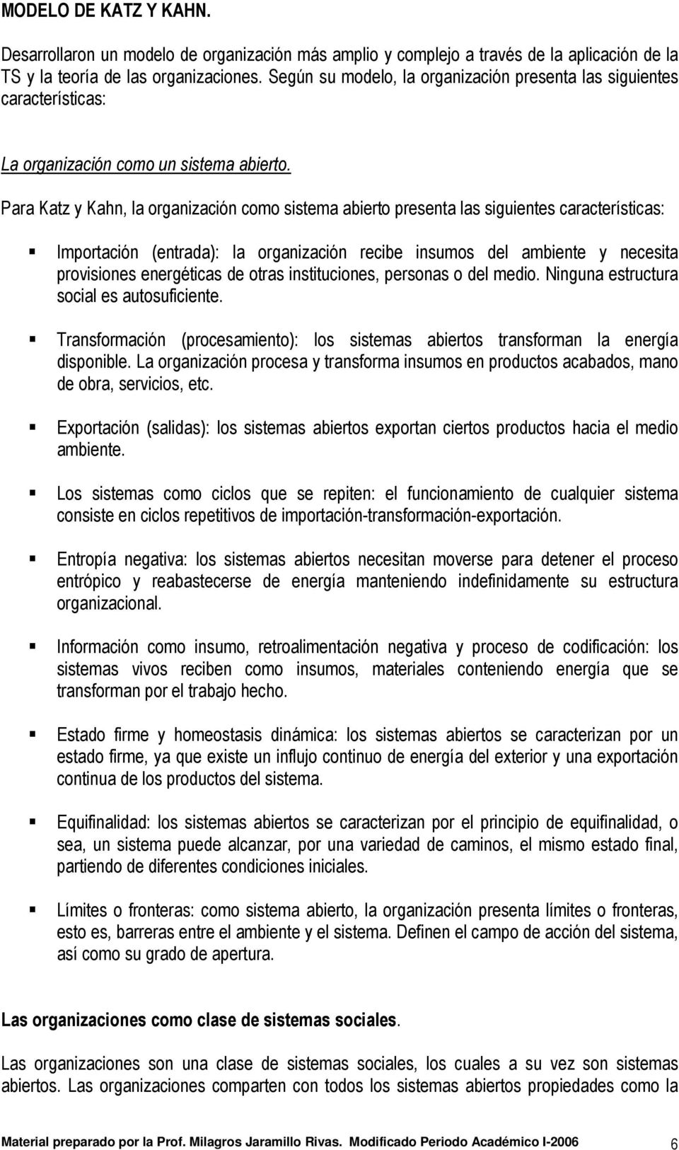 ENFOQUE SISTÉMICO DE LA ADMINISTRACION. TEORÍA DE SISTEMA - PDF Free  Download