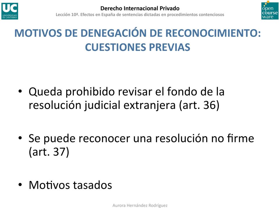 resolución judicial extranjera (art.