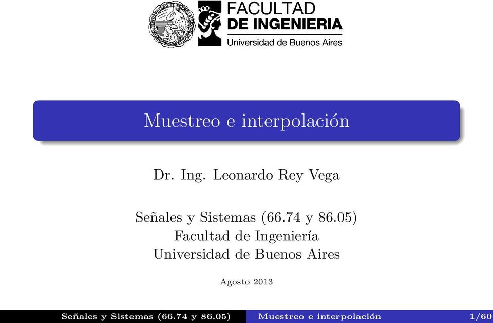 05) Facultad de Ingeniería Universidad de Buenos