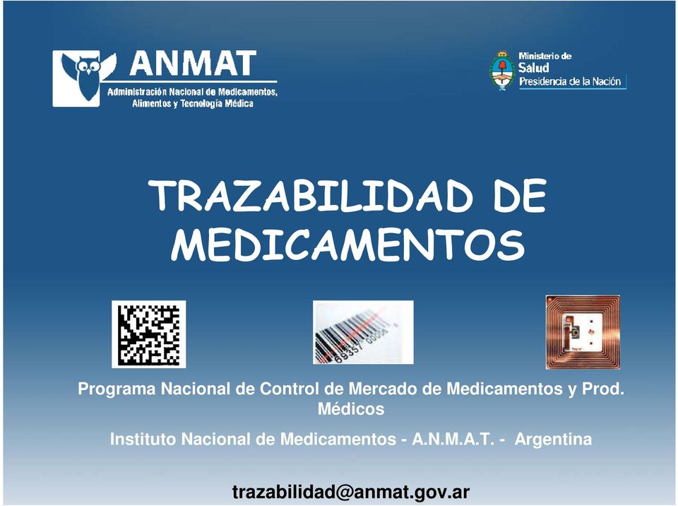 Médicos Instituto Nacional de Medicamentos - A.