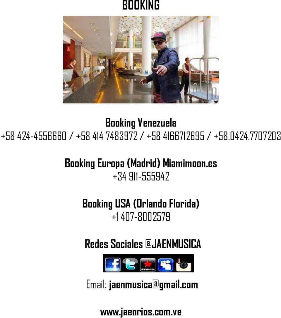 7707203 Booking Europa (Madrid) Miamimoon.