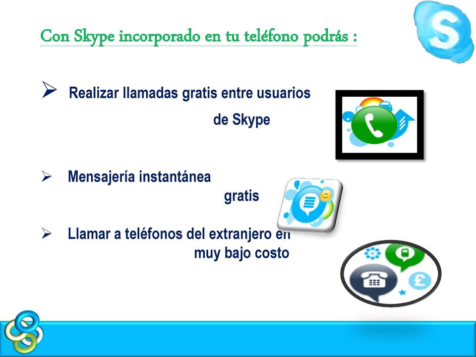 de Skype Mensajería instantánea gratis