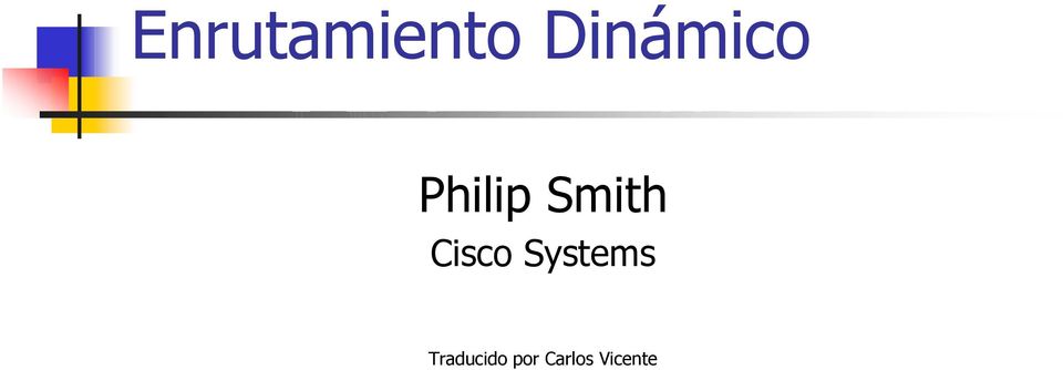 Smith Cisco Systems