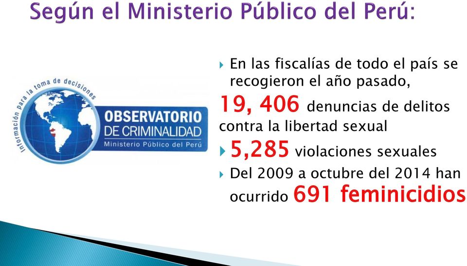 libertad sexual 5,285 violaciones sexuales Del