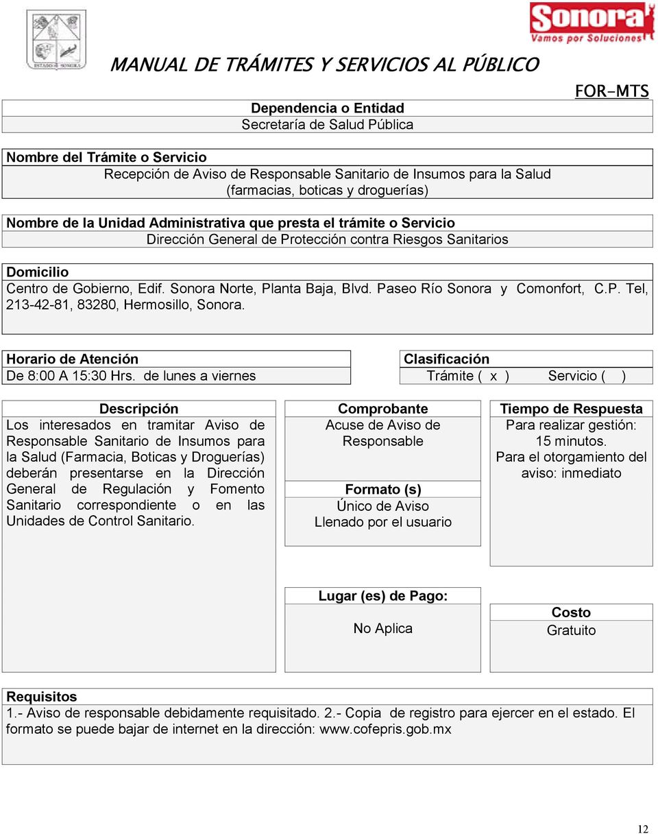 cascada Fábula pedal MANUAL DE TRÁMITES Y SERVICIOS AL PÚBLICO - PDF Descargar libre