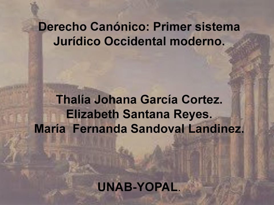 Thalía Johana García Cortez.