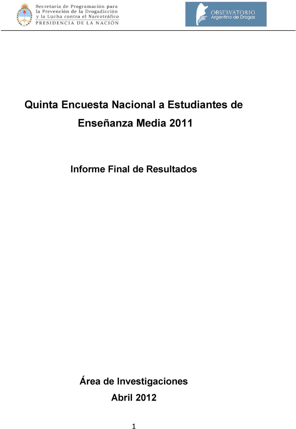 2011 Informe Final de