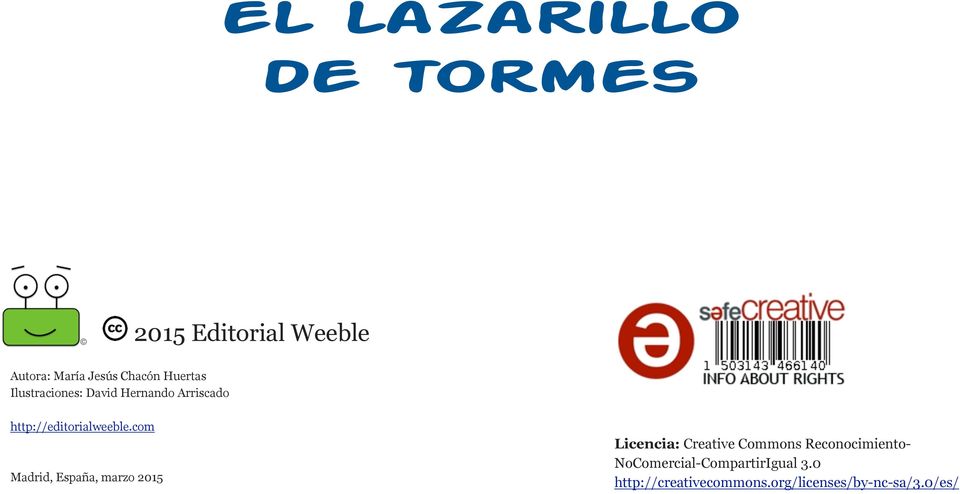 com Madrid, España, marzo 2015 Licencia: Creative Commons Reconocimiento-