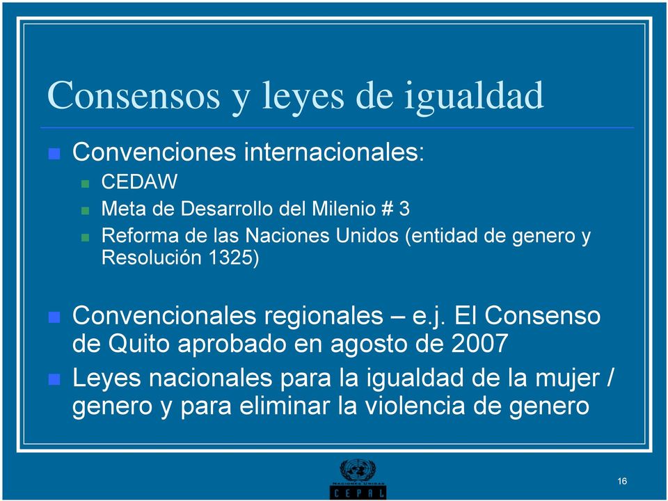 Convencionales regionales e.j.