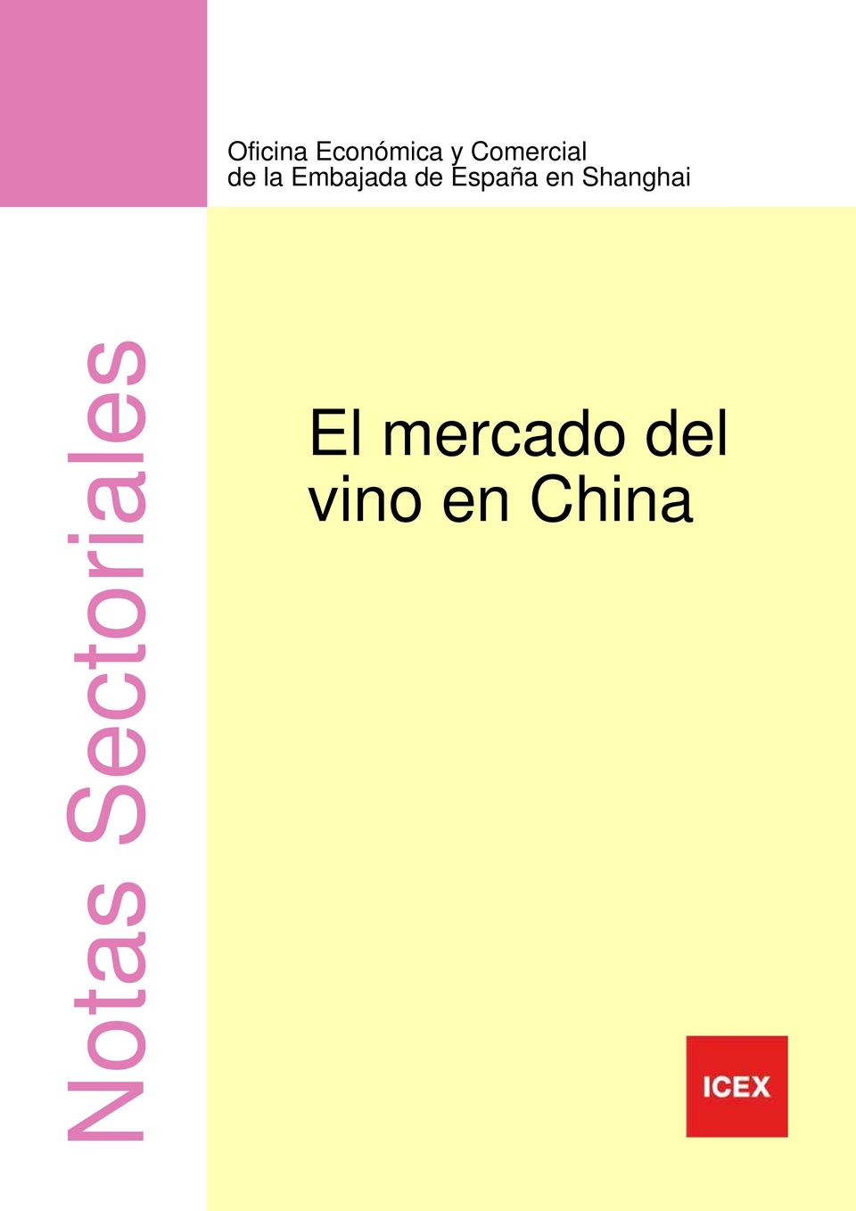 España en Shanghai Notas