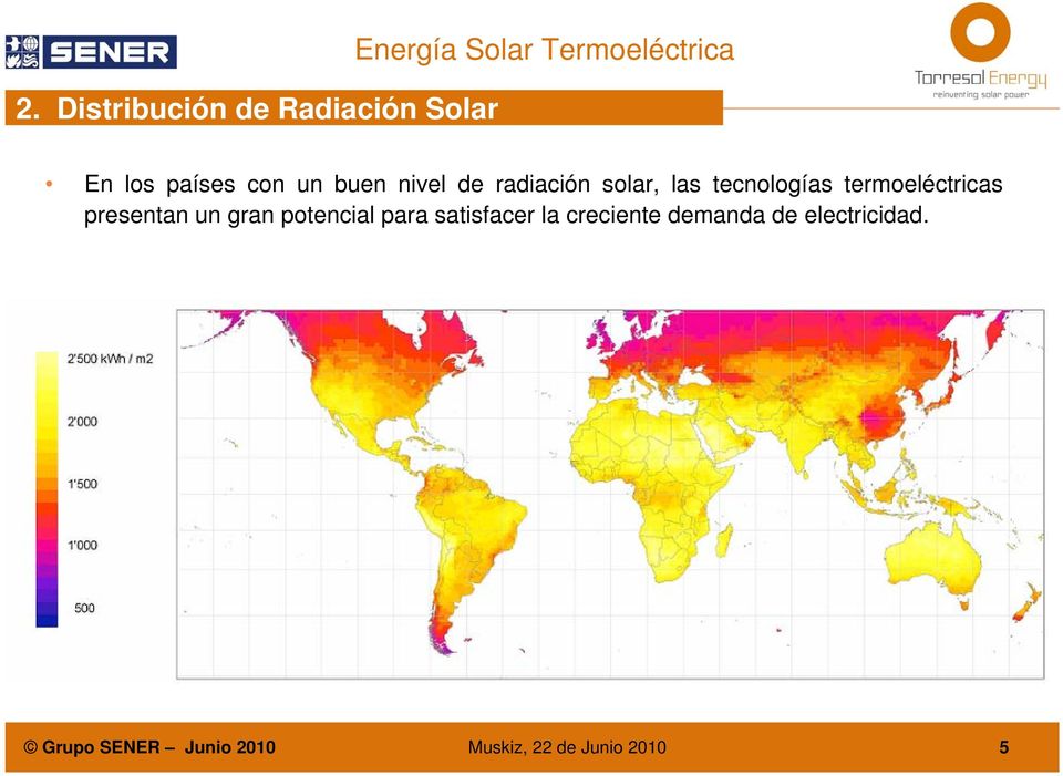 radiación solar, las tecnologías termoeléctricas