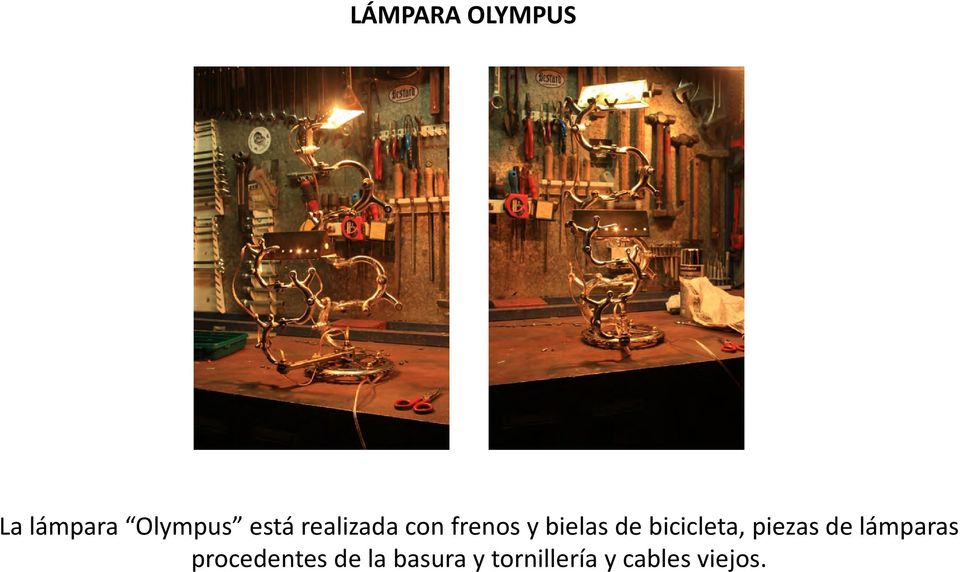 bicicleta, piezas de lámparas
