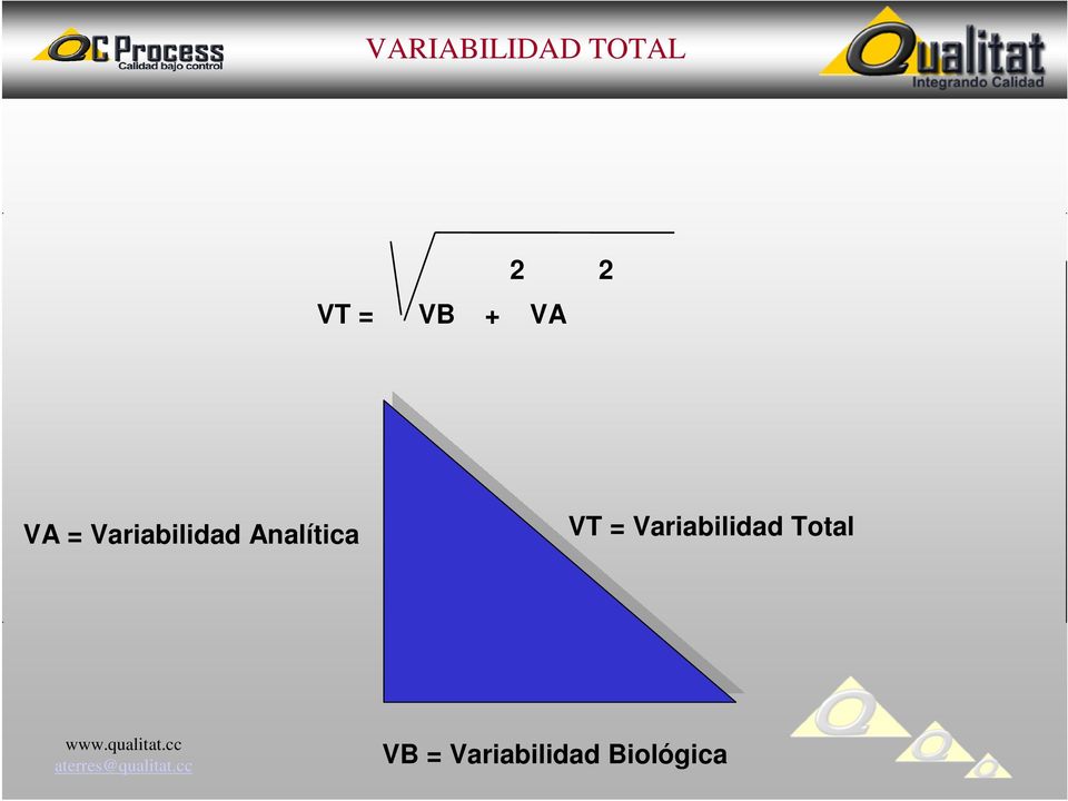 Analítica VT = Variabilidad