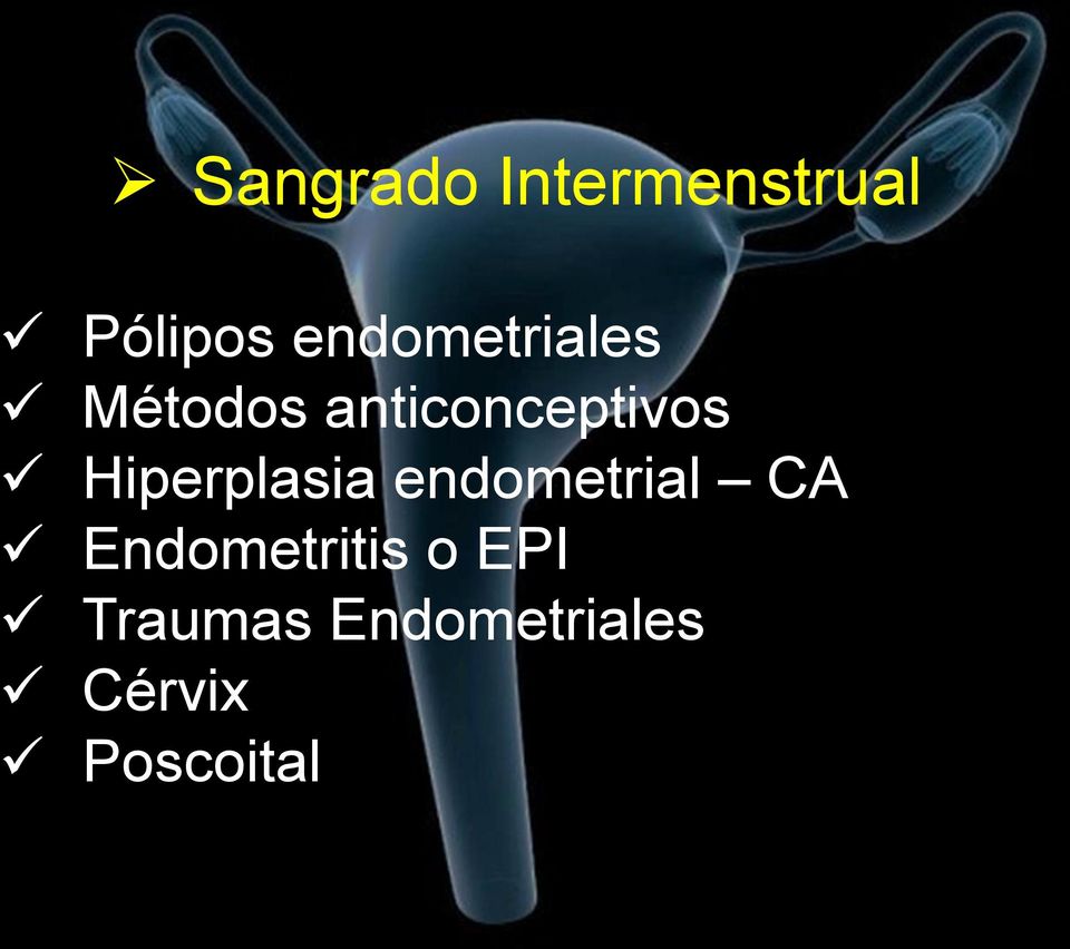 Hiperplasia endometrial CA